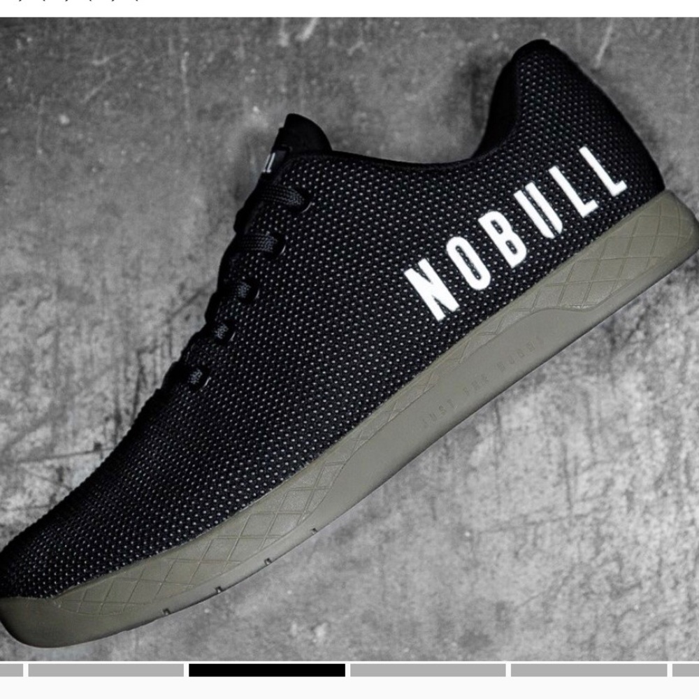 NoBull Black Ivy Trainers